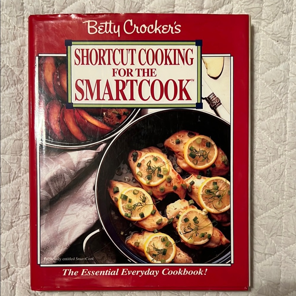 Betty Crocker Red Shortcut Cooking Cookbook